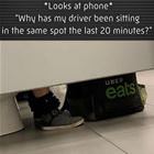 Why Is He Sitting Still