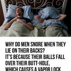 Why Men Snore