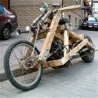 Wooden Motorcycle