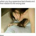 Wrong Size Sheets