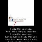 You Know I Know You Know