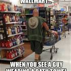 You Know You Are At Walmart